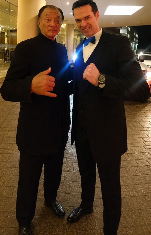 with Cary-Hiroyuki Tagawa