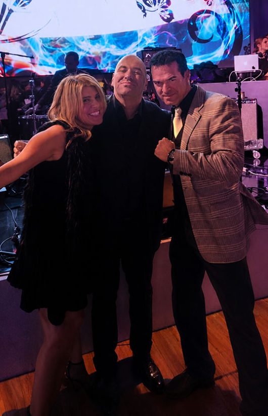 Claudiu with Dana White