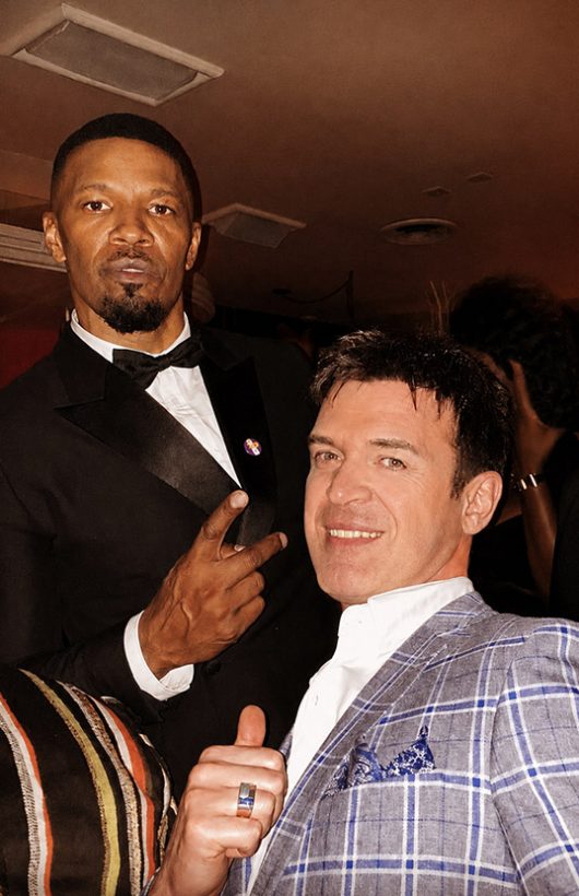 with Jamie Foxx