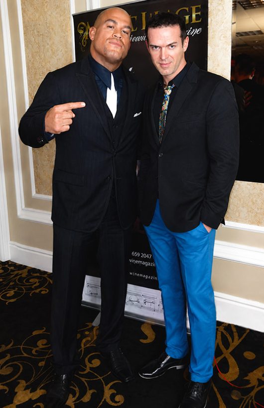 with Tito Ortiz